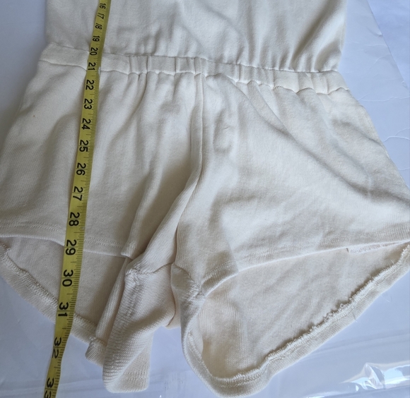 Free People Beach Captain Cream Romper - Picture 6 of 7